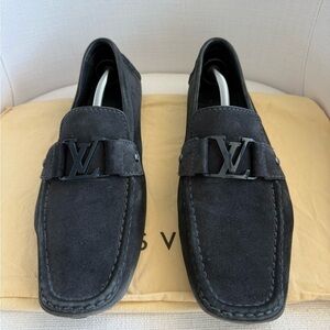 Louis Vuitton LV -  Suede - Loafers LV Size 10 Mens - Fashion - Shoes